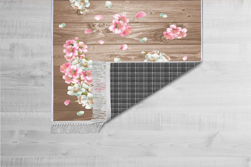 Matta Homefesto 100x200 cm - Multifärgad/Sammet - Textil & mattor - Matta - Orientalisk matta - Persisk matta