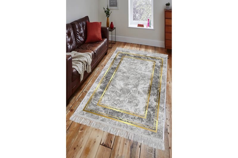 Matta Homefesto 100x200 cm - Multifärgad/Sammet - Textil & mattor - Matta - Orientalisk matta - Persisk matta