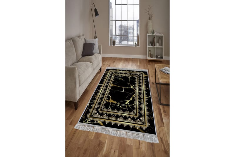 Matta Homefesto 100x200 cm - Multifärgad/Sammet - Textil & mattor - Matta - Orientalisk matta - Persisk matta