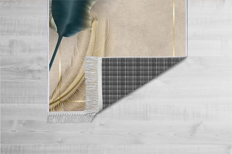 Matta Homefesto 100x200 cm - Multifärgad/Sammet - Orientalisk matta - Persisk matta