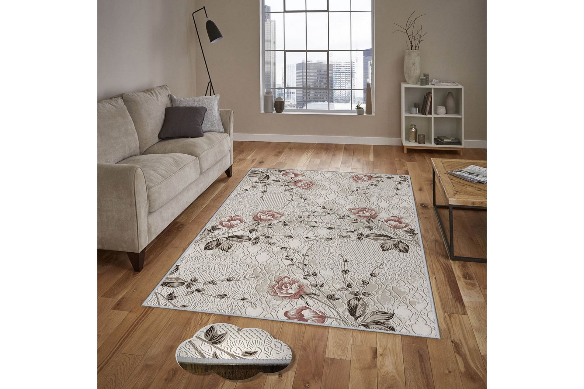 matta homefesto 100x200 cm - multifärgad