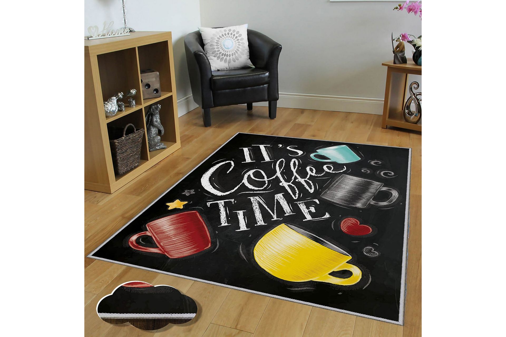 matta homefesto 100x200 cm - multifärgad