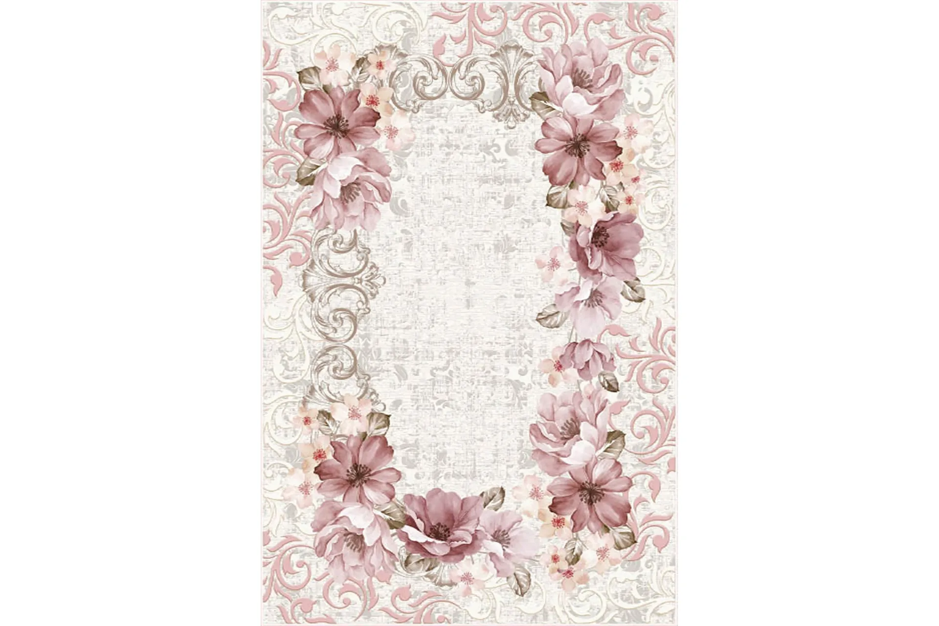 matta homefesto 100x200 cm - multifärgad/sammet