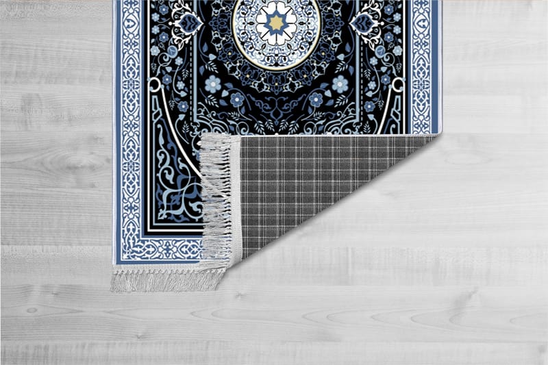 Matta Homefesto 100x300 cm - Multifärgad/Sammet - Persisk matta - Orientalisk matta