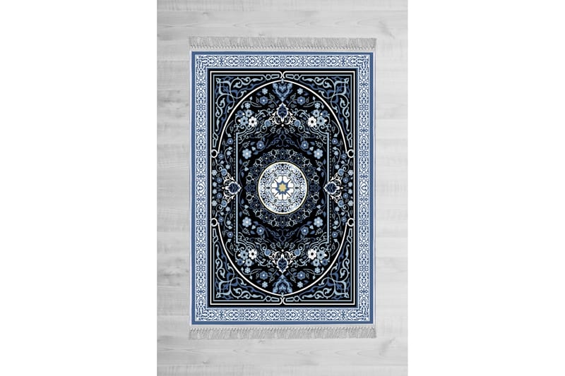 Matta Homefesto 100x300 cm - Multifärgad/Sammet - Persisk matta - Orientalisk matta