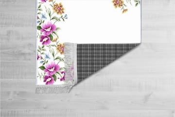 Matta Homefesto 100x300 cm - Multifärgad/Sammet - Textil & mattor - Matta - Orientalisk matta - Persisk matta