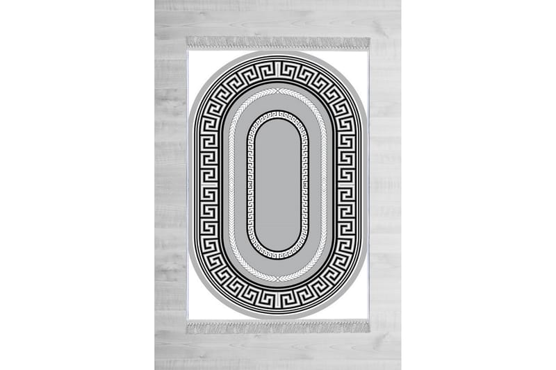 Matta Homefesto 100x300 cm - Multifärgad/Sammet - Små mattor - Orientalisk matta - Stor matta - Persisk matta