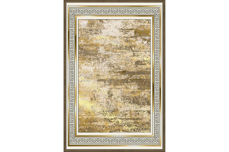 Matta Homefesto 100x300 cm - Multifärgad/Sammet - Persisk matta - Orientalisk matta