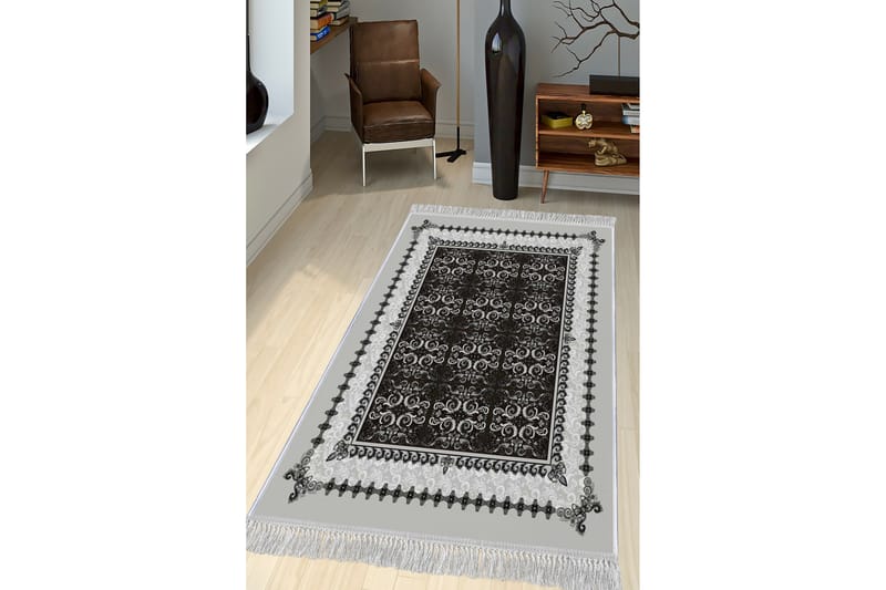 Matta Homefesto 100x300 cm - Multifärgad/Sammet - Persisk matta - Orientalisk matta