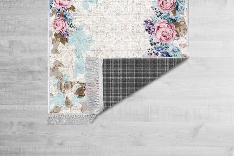 Matta Homefesto 100x300 cm - Multifärgad/Sammet - Textil & mattor - Matta - Orientalisk matta - Persisk matta