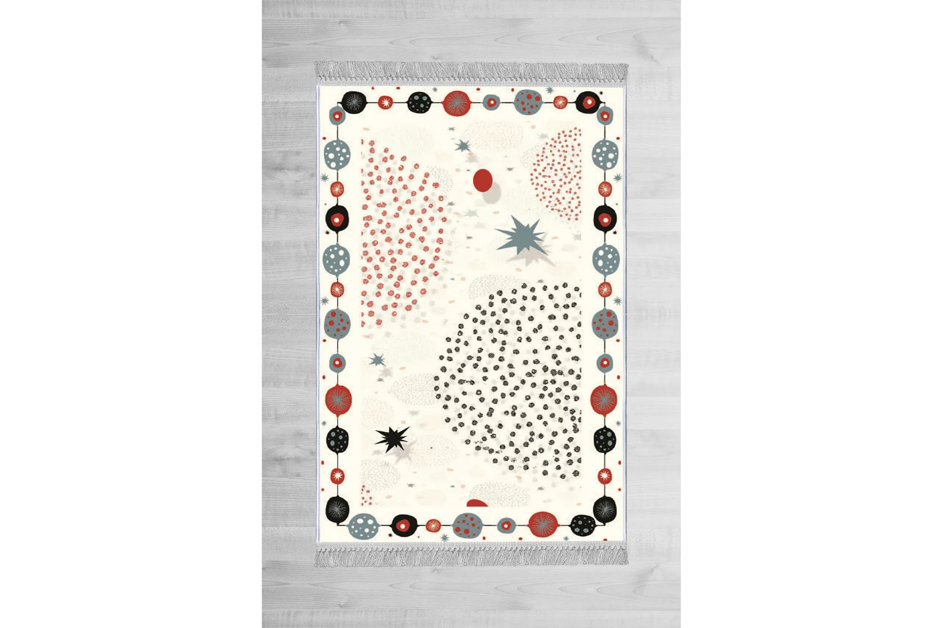 matta homefesto 100x300 cm - multifärgad/sammet