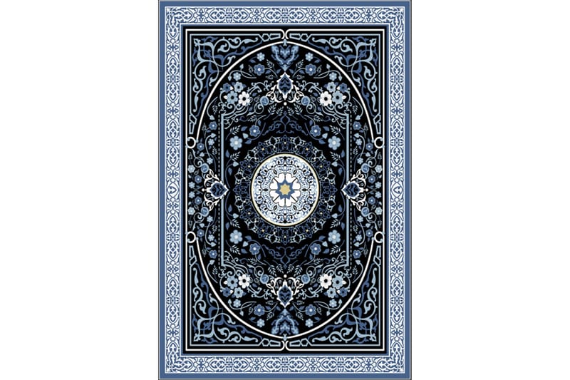 Matta Homefesto 120x180 cm - Multifärgad/Sammet - Persisk matta - Orientalisk matta