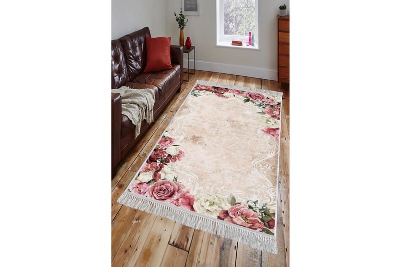 Matta Homefesto 120x180 cm - Multifärgad/Sammet - Persisk matta - Orientalisk matta