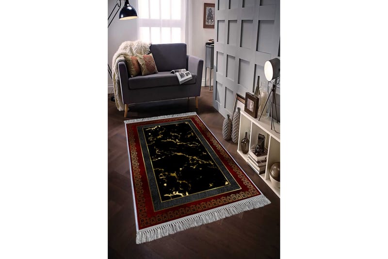 Matta Homefesto 120x180 cm - Multifärgad/Sammet - Persisk matta - Orientalisk matta