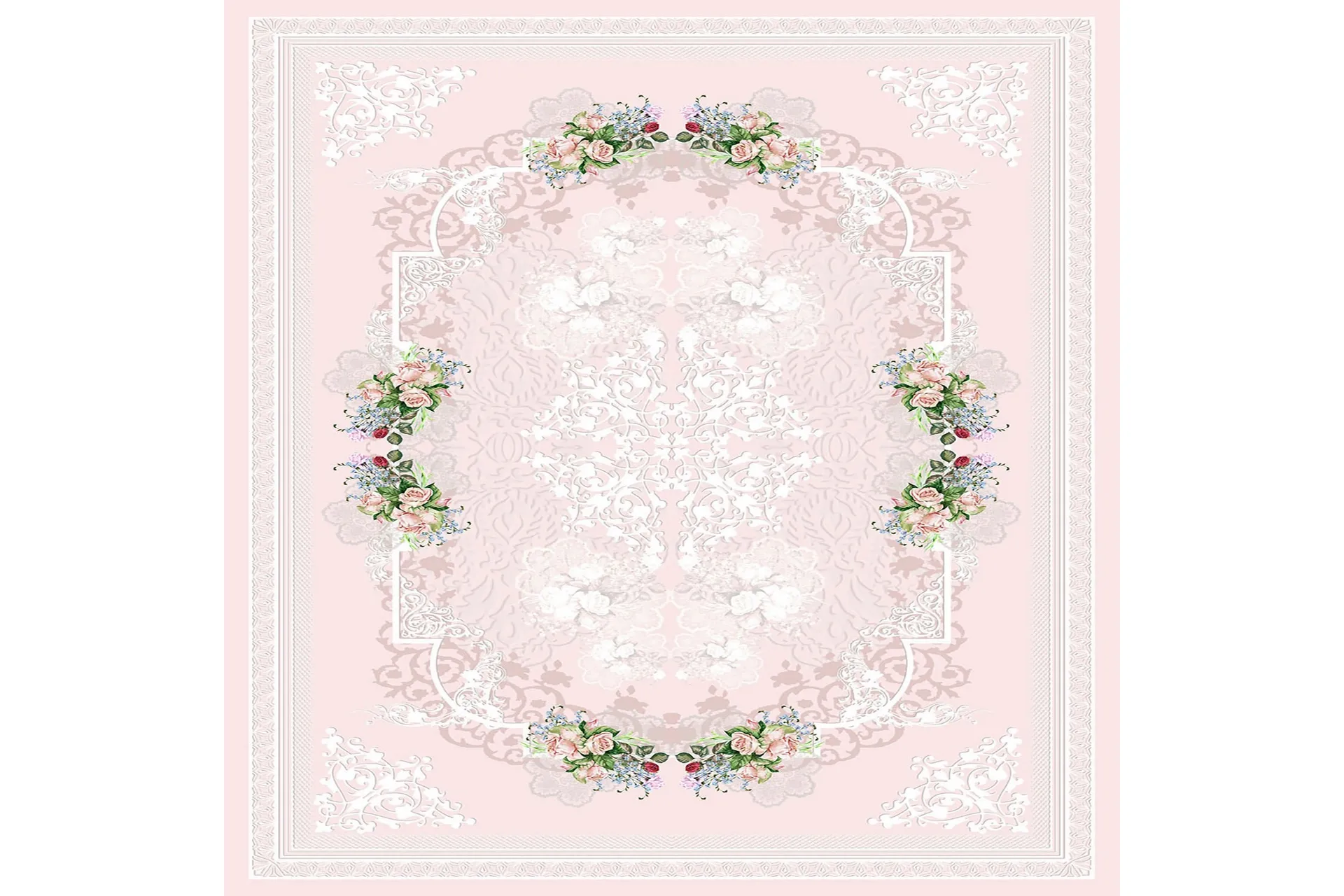 matta homefesto 120x180 cm - multifärgad