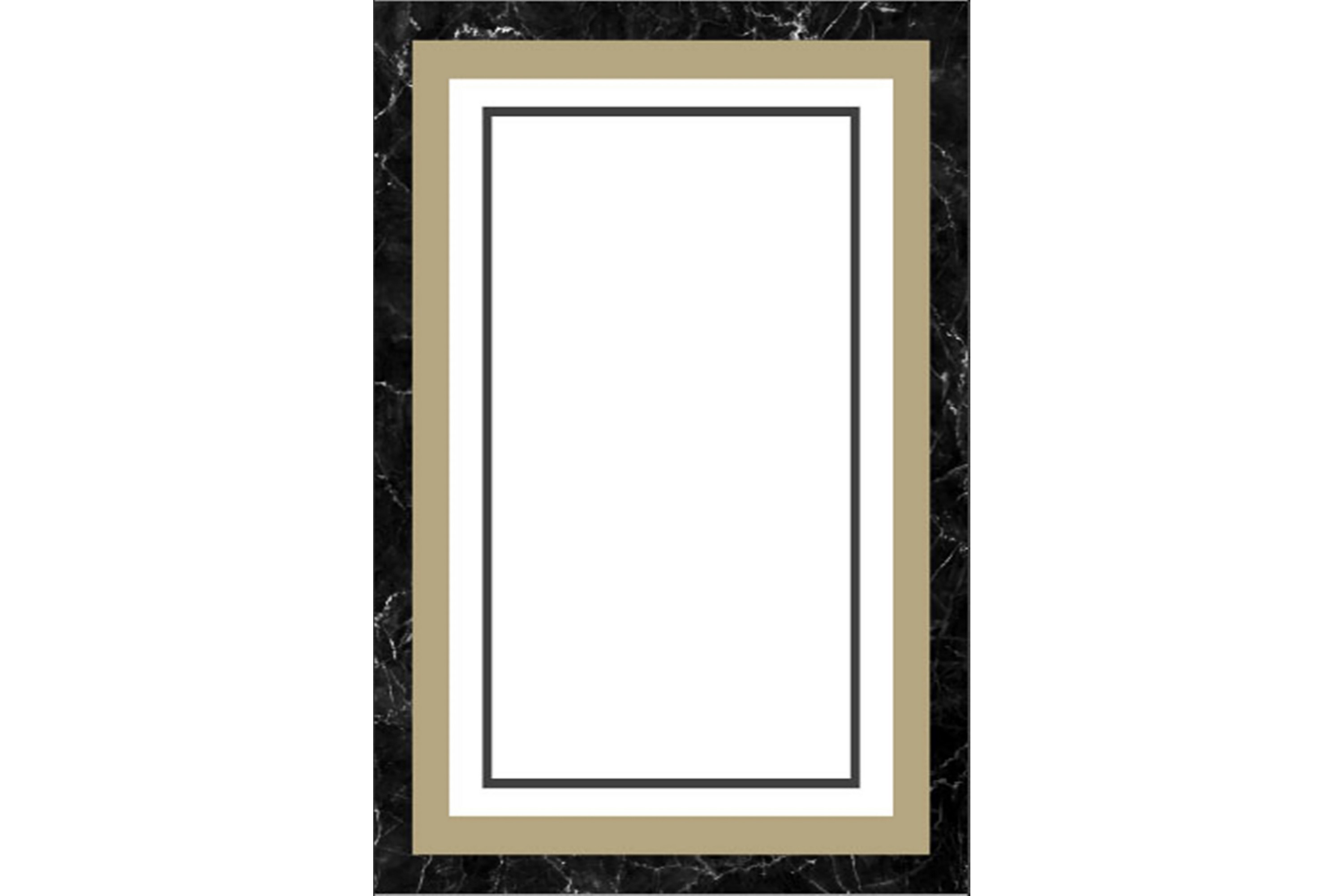 matta homefesto 120x180 cm - multifärgad/sammet