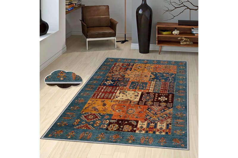 Matta Homefesto 140x220 cm - Multifärgad - Persisk matta - Orientalisk matta