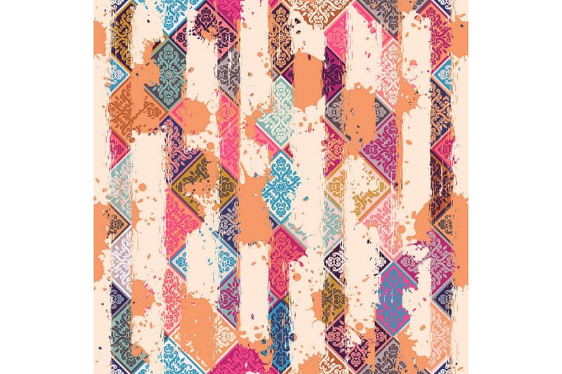 Matta Homefesto 140x220 cm - Multifärgad - Textil & mattor - Matta - Orientalisk matta - Persisk matta