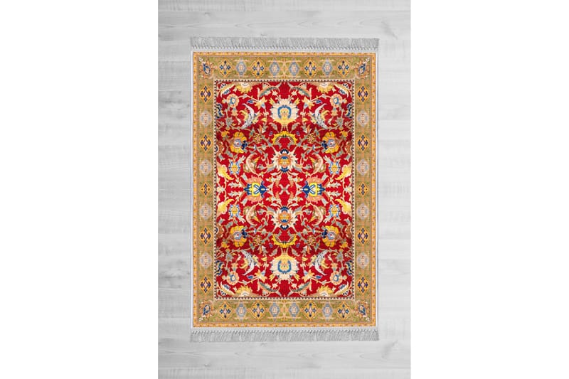 Matta Homefesto 140x220 cm - Multifärgad/Sammet - Persisk matta - Orientalisk matta