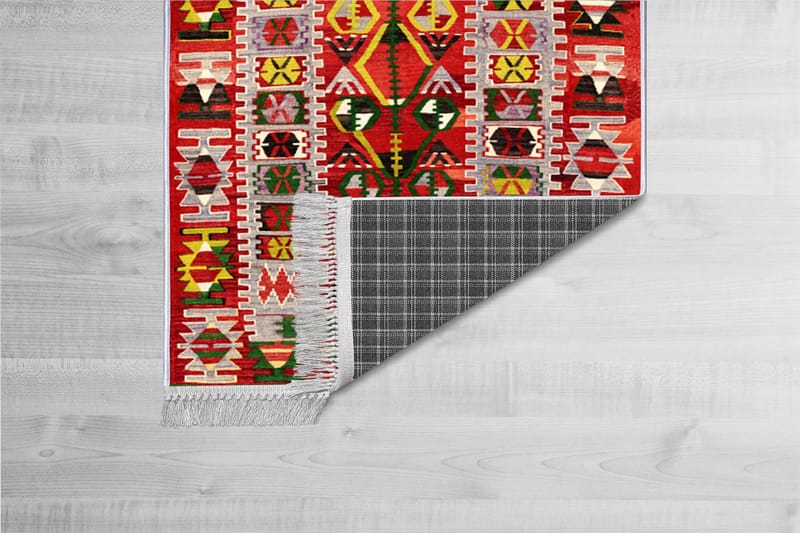 Matta Homefesto 140x220 cm - Multifärgad/Sammet - Textil & mattor - Matta - Orientalisk matta - Persisk matta