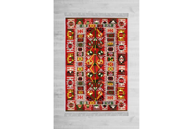 Matta Homefesto 140x220 cm - Multifärgad/Sammet - Textil & mattor - Matta - Orientalisk matta - Persisk matta
