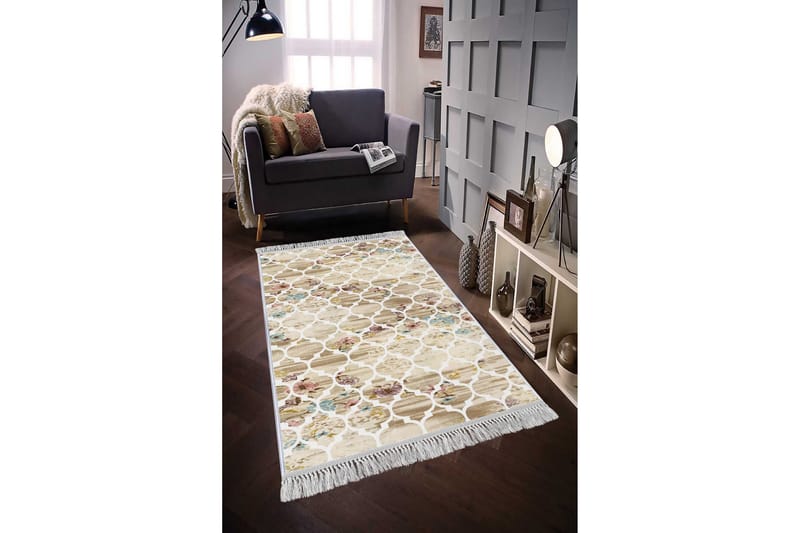 Matta Homefesto 140x220 cm - Multifärgad/Sammet - Persisk matta - Orientalisk matta