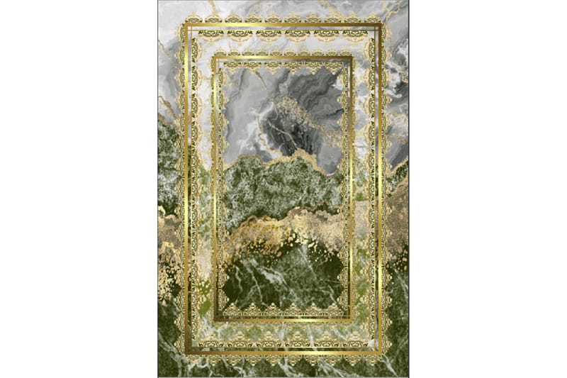 Matta Homefesto 140x220 cm - Multifärgad/Sammet - Persisk matta - Orientalisk matta