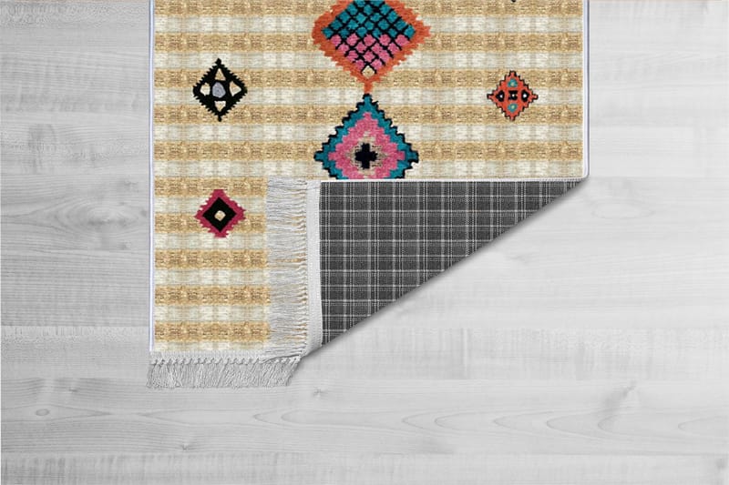 Matta Homefesto 140x220 cm - Multifärgad/Sammet - Textil & mattor - Matta - Orientalisk matta - Persisk matta