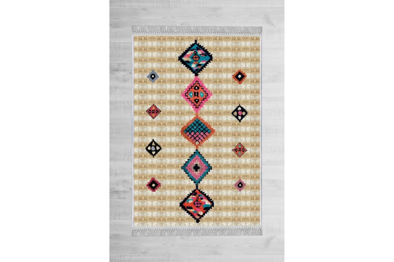 Matta Homefesto 140x220 cm - Multifärgad/Sammet - Textil & mattor - Matta - Orientalisk matta - Persisk matta