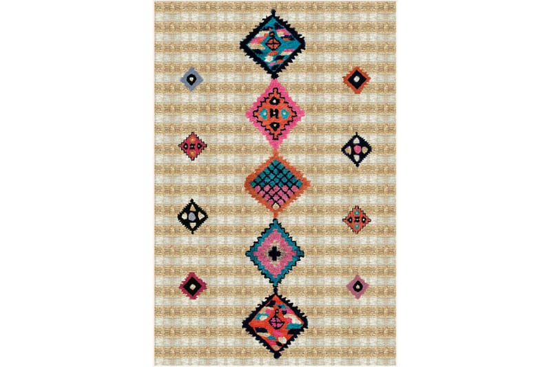 Matta Homefesto 140x220 cm - Multifärgad/Sammet - Textil & mattor - Matta - Orientalisk matta - Persisk matta