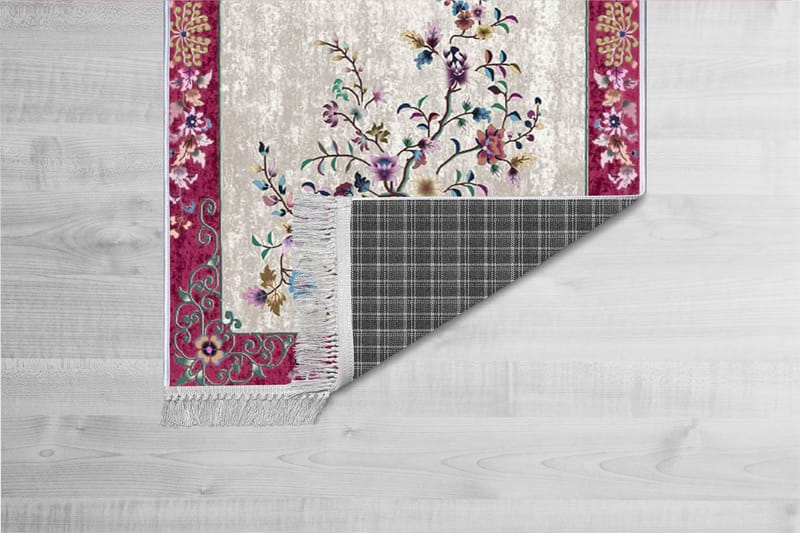 Matta Homefesto 140x220 cm - Multifärgad/Sammet - Textil & mattor - Matta - Orientalisk matta - Persisk matta