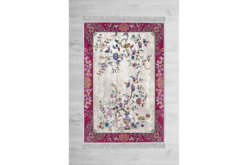 Matta Homefesto 140x220 cm - Multifärgad/Sammet - Textil & mattor - Matta - Orientalisk matta - Persisk matta