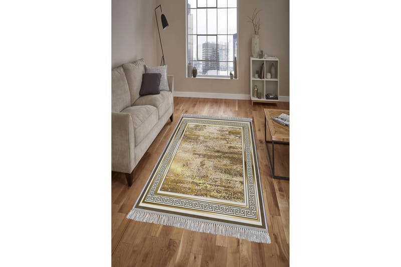 Matta Homefesto 140x220 cm - Multifärgad/Sammet - Persisk matta - Orientalisk matta