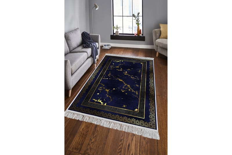 Matta Homefesto 140x220 cm - Multifärgad/Sammet - Persisk matta - Orientalisk matta