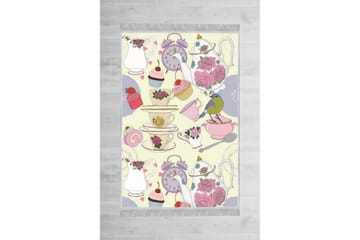 Matta Homefesto 140x220 cm - Multifärgad/Sammet - Textil & mattor - Matta - Orientalisk matta - Persisk matta