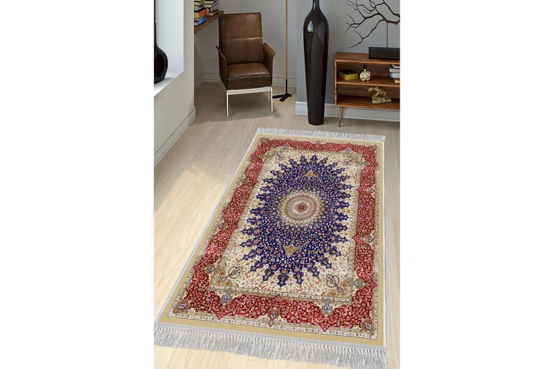 Matta Homefesto 140x220 cm - Multifärgad/Sammet - Persisk matta - Orientalisk matta