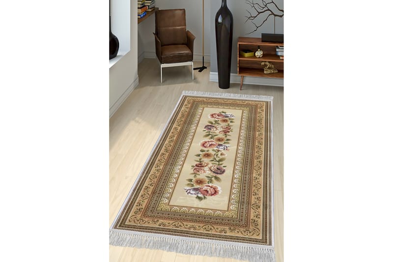 Matta Homefesto 140x220 cm - Multifärgad/Sammet - Persisk matta - Orientalisk matta