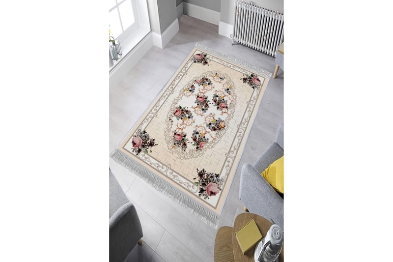 Matta Homefesto 140x220 cm - Multifärgad/Sammet - Persisk matta - Orientalisk matta