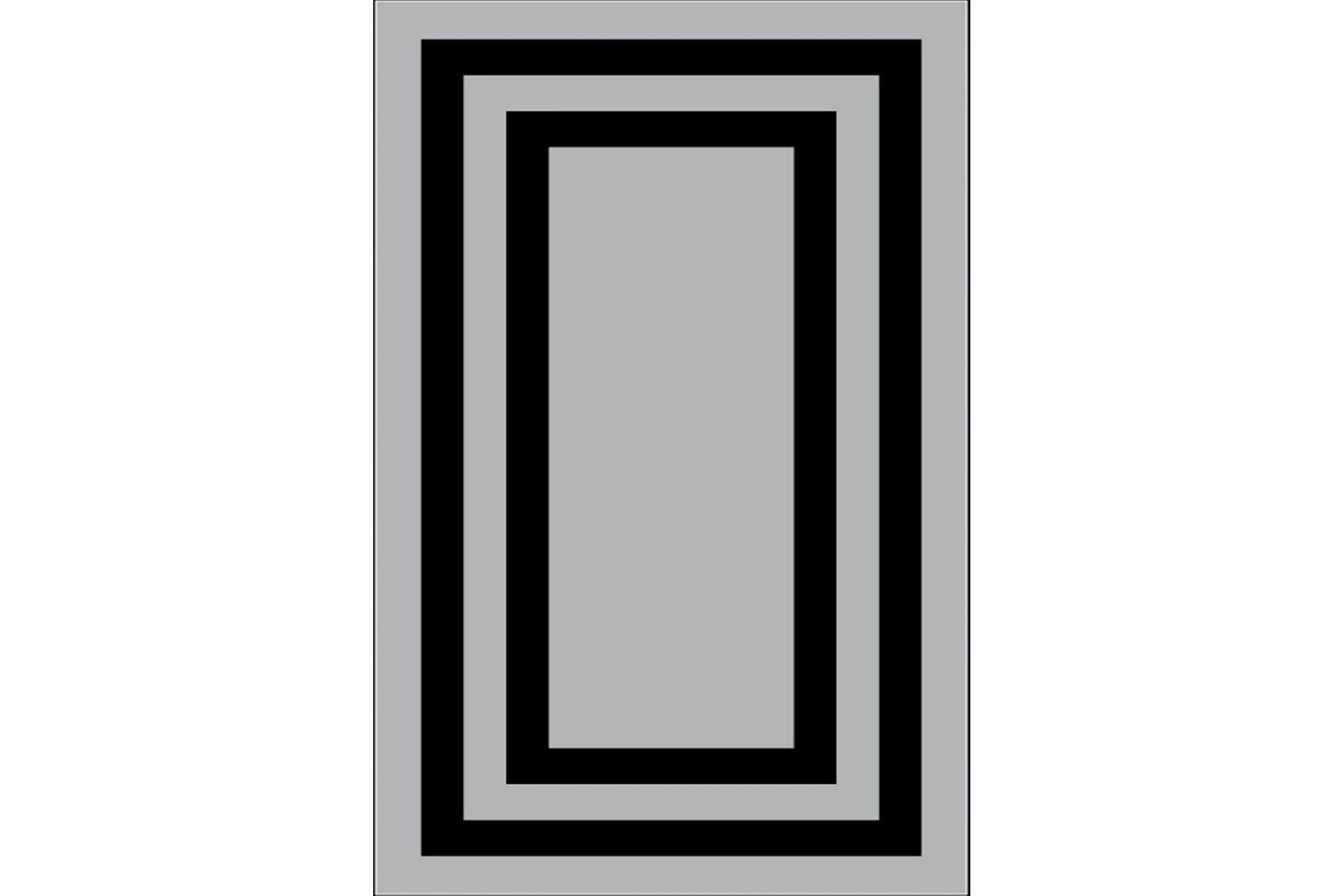 matta homefesto 140x220 cm - multifärgad/sammet