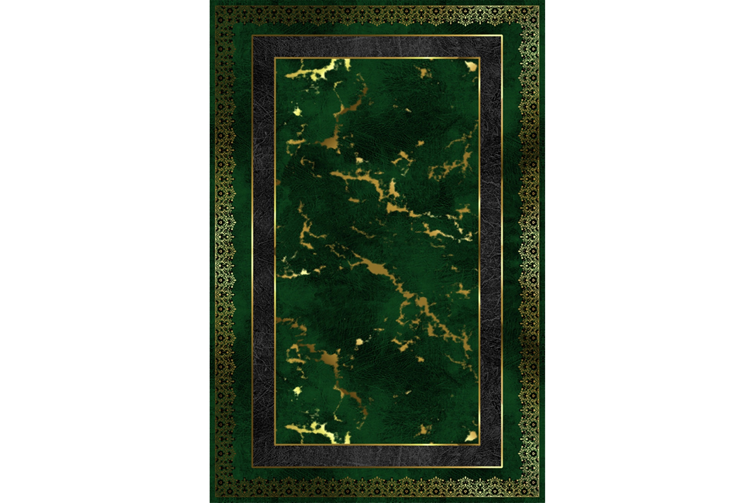 matta homefesto 140x220 cm - multifärgad/sammet