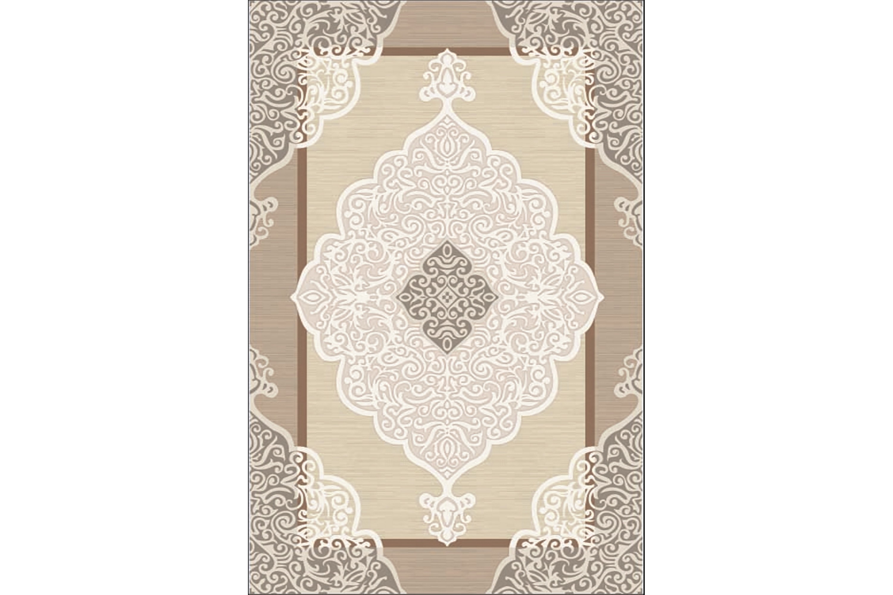 matta homefesto 140x220 cm - multifärgad/sammet