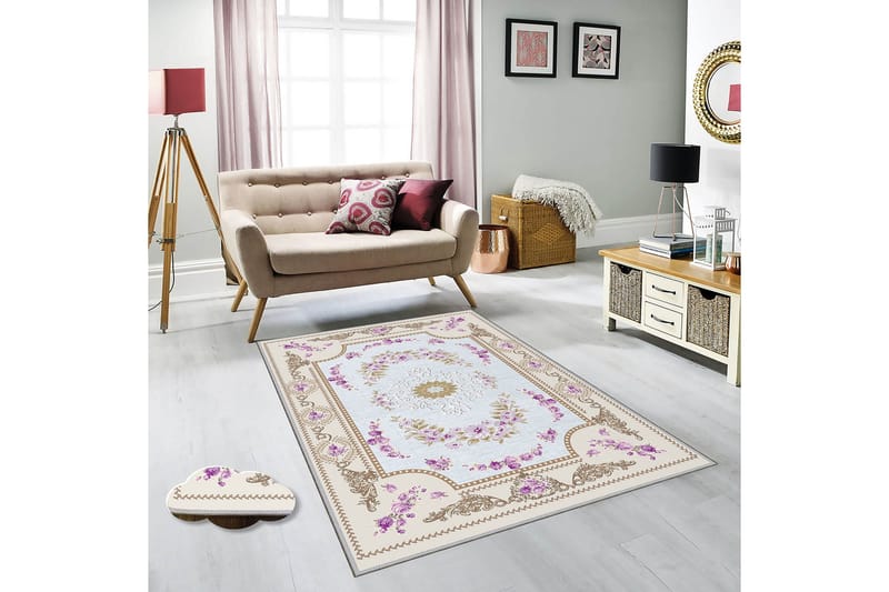 Matta Homefesto 160x230 cm - Multifärgad - Persisk matta - Orientalisk matta