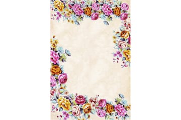 Matta Homefesto 160x230 cm - Multifärgad/Sammet - Textil & mattor - Matta - Orientalisk matta - Persisk matta
