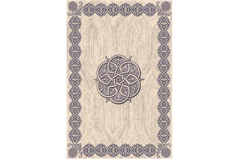 Matta Homefesto 160x230 cm - Multifärgad/Sammet - Orientalisk matta - Persisk matta