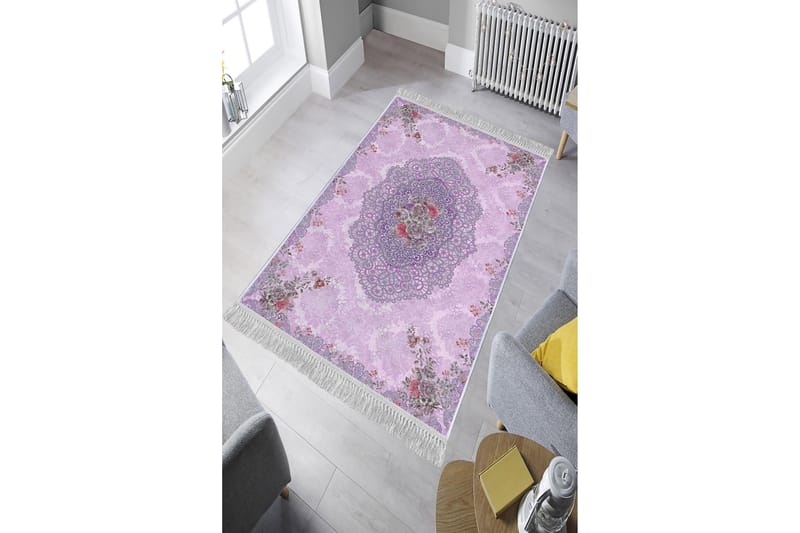 Matta Homefesto 160x230 cm - Multifärgad/Sammet - Textil & mattor - Matta - Orientalisk matta - Persisk matta