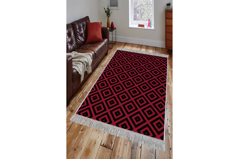 Matta Homefesto 160x230 cm - Multifärgad/Sammet - Persisk matta - Orientalisk matta