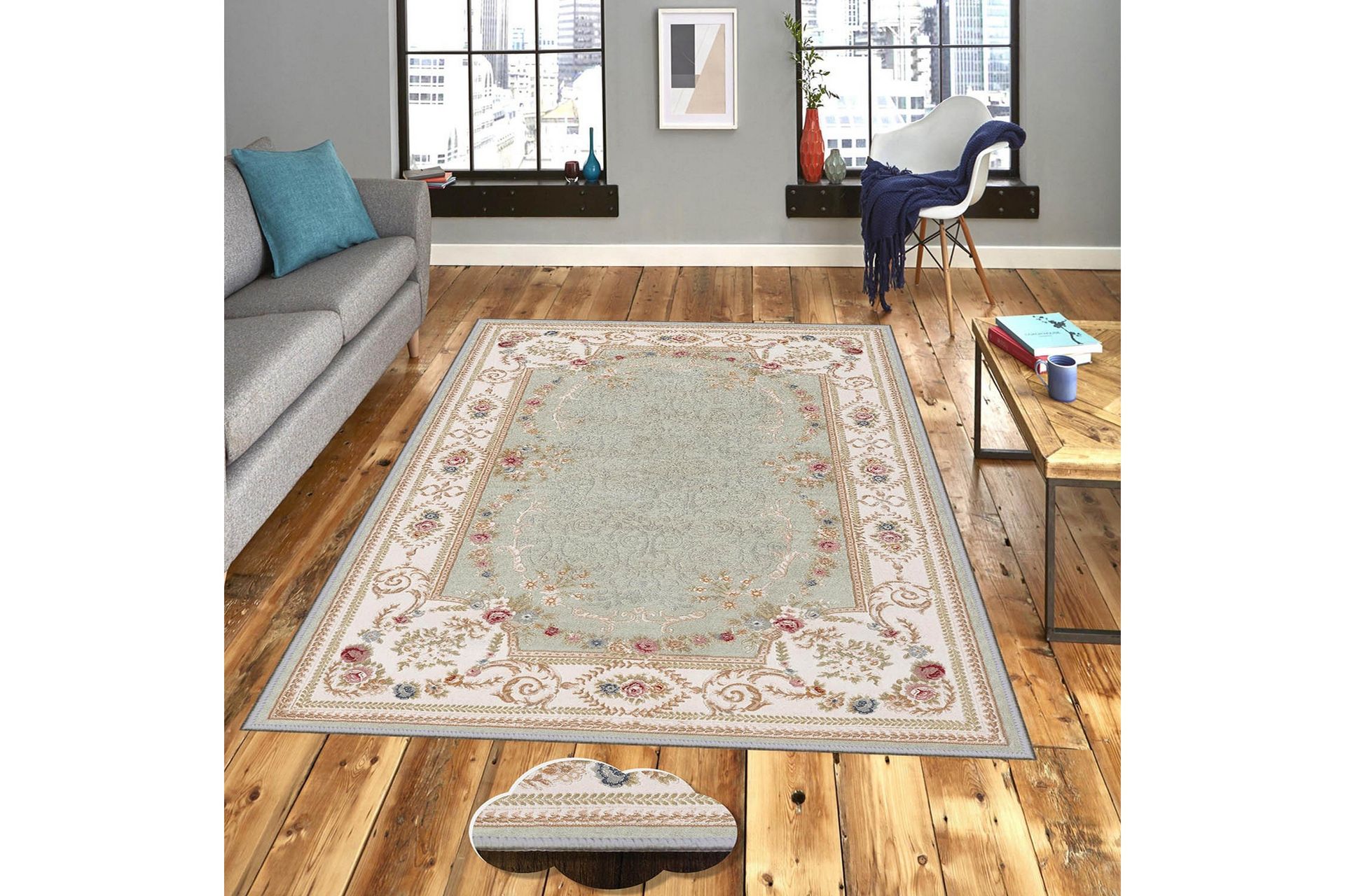 matta homefesto 160x230 cm - multifärgad