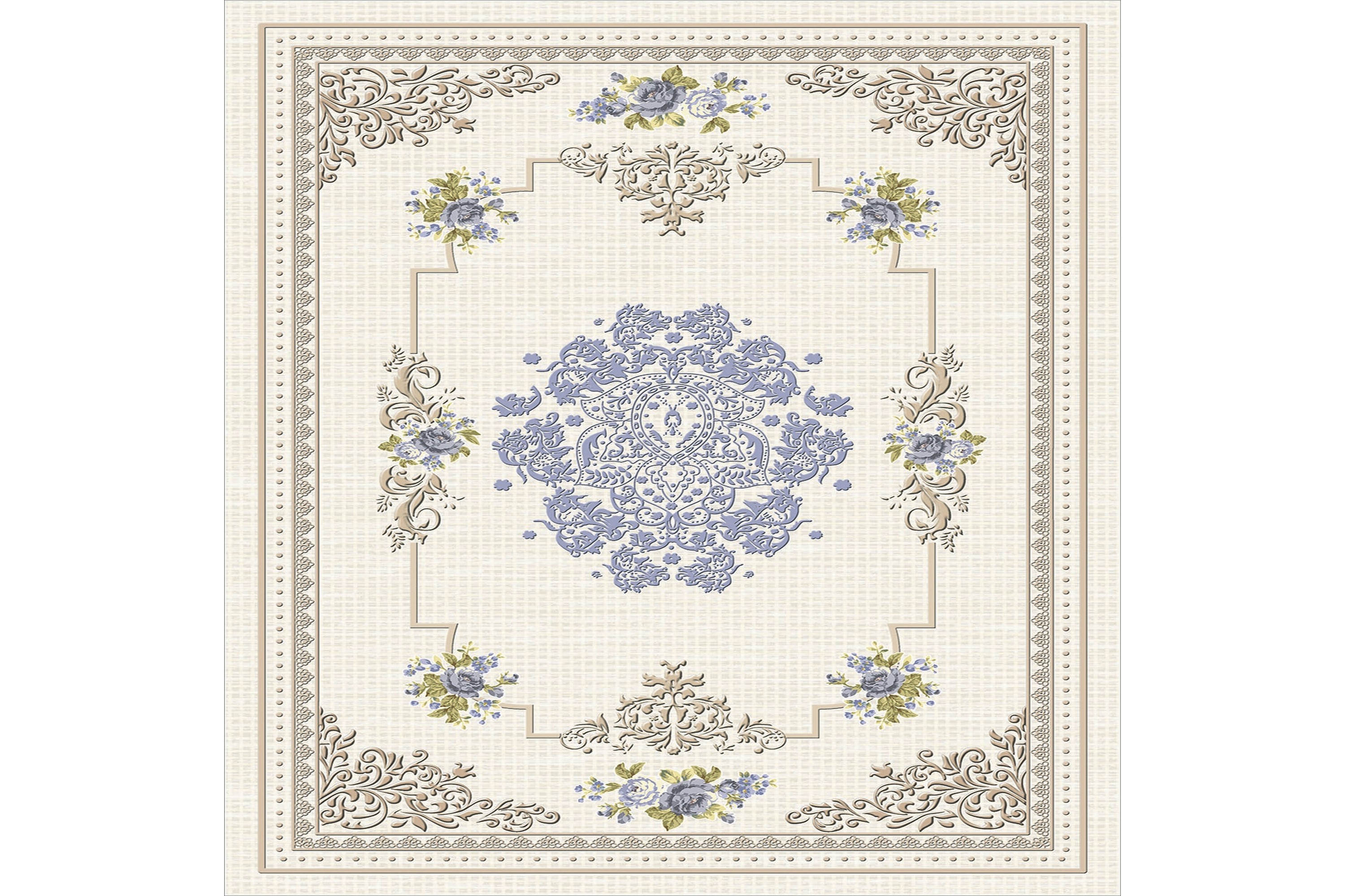 matta homefesto 160x230 cm - multifärgad