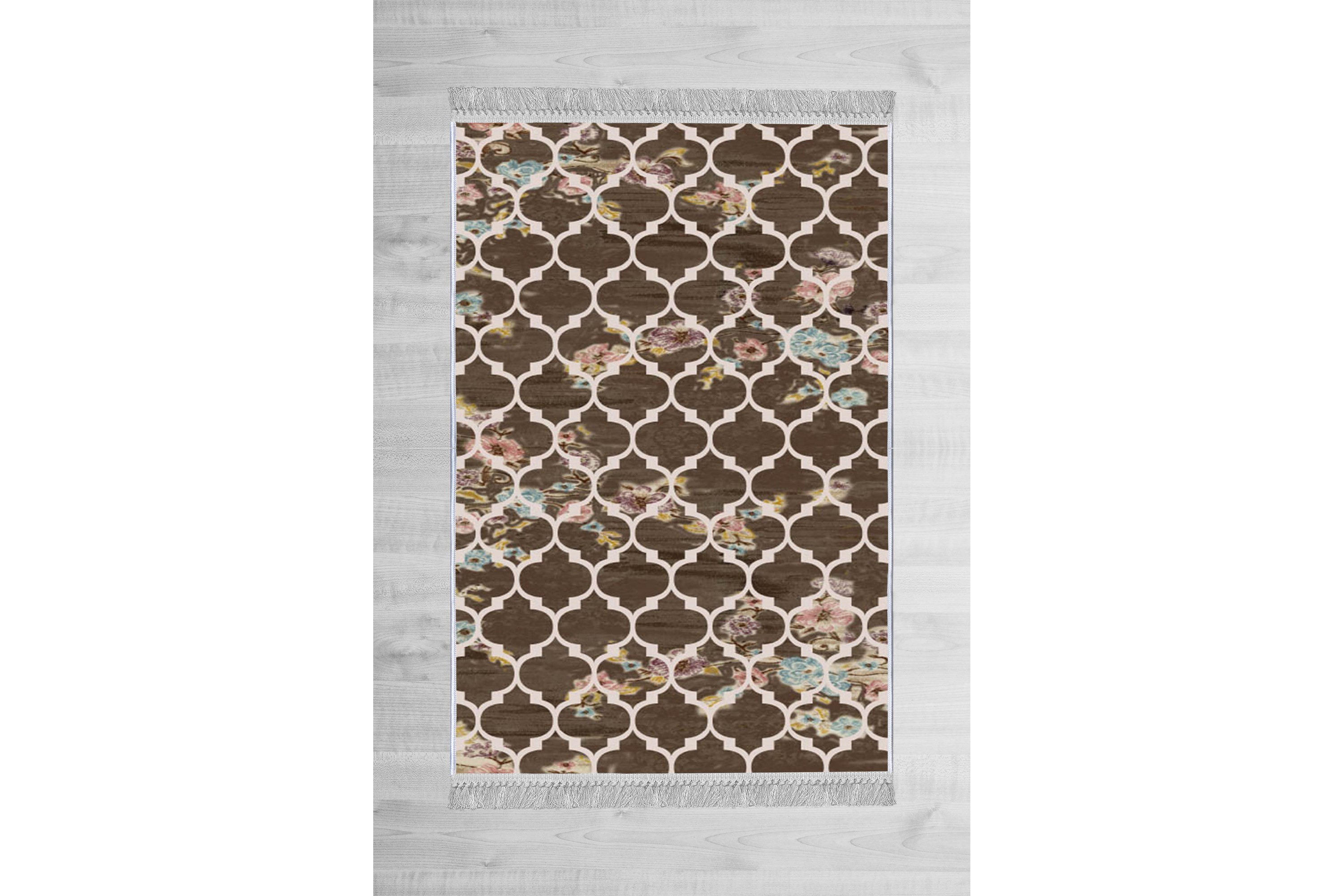 matta homefesto 160x230 cm - multifärgad/sammet