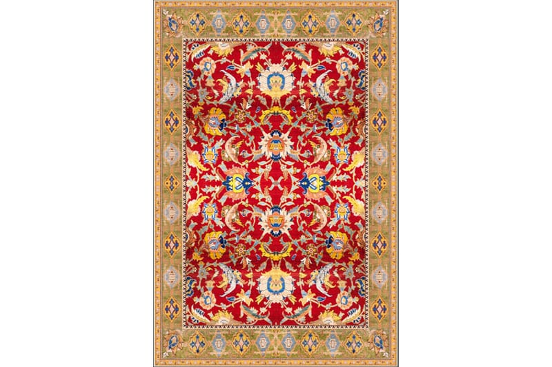 Matta Homefesto 180x280 cm - Multifärgad/Sammet - Textil & mattor - Matta - Orientalisk matta - Persisk matta